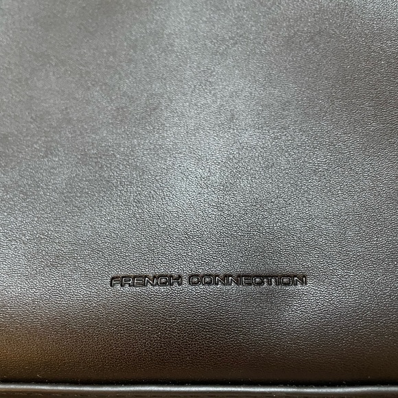 French Connection crossbody black medium tote bag - Picture 5 of 8